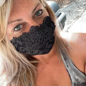 Lace face mask